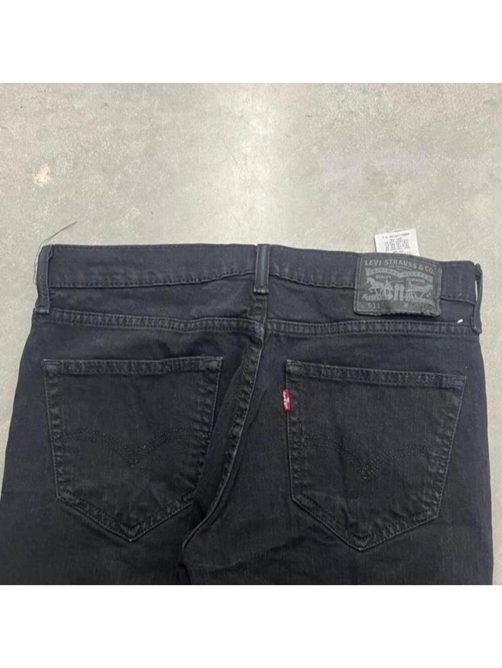 Levi’s 511 Slim Fit Black Jeans Men’s Size 32x32 Stretch Denim Pants